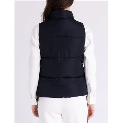 CLASSIC PUFFER VEST WITH ZIP POCKETS