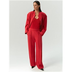 Брюки широкого кроя на резинке, Брюки D408/albussa