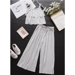 Летний костюм двойка для девочек