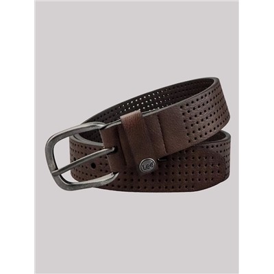 Womens Perforated Leather Belt