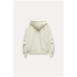 SUDADERA OVERSIZE CREMALLERA