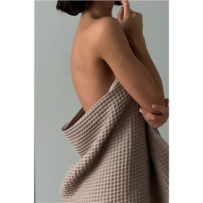 Полотенце вафельное Бохо размер 100х150