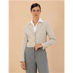 Bej Crop Top Ceket