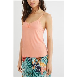 Camiseta pijama tirantes encaje