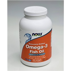 Now Omega-3 Fish Oil 500 капсул