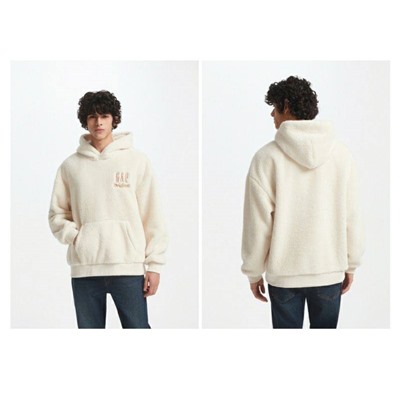 Мягкая теплая плюшевая толстовка худи  ГЭ*П