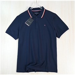 Мужская хлопковая рубашка-поло  ТОММИ ХИЛФИГЕ*Р