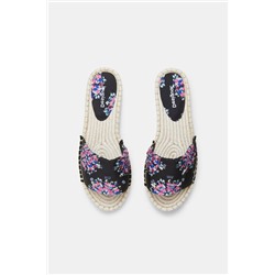 Alpargatas esparto planas