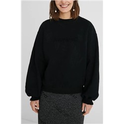 Sudadera felpa bordados