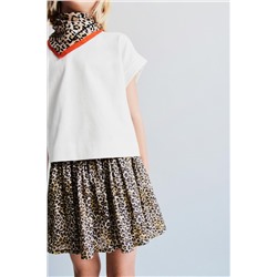 ANIMAL PRINT BERMUDA SKORT