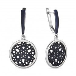 Серьги серебро 52835SB