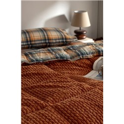 Beth Tek Kişilik Wellsoft Comforter Set - Turuncu