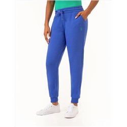 FLEECE HIGH WAISTED LOGO JOGGER