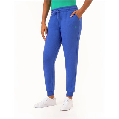 FLEECE HIGH WAISTED LOGO JOGGER