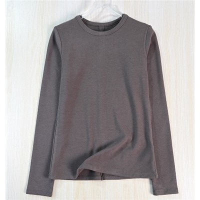 Женская футболка из плотного и мягкого флиса с начесом