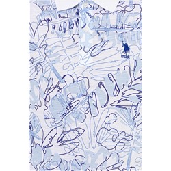 Erkek Mavi Polo Yaka Tişört