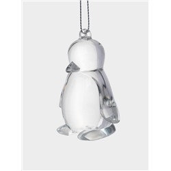 Игрушка елочная, 4х5 см, акрил, Пингвин, Event