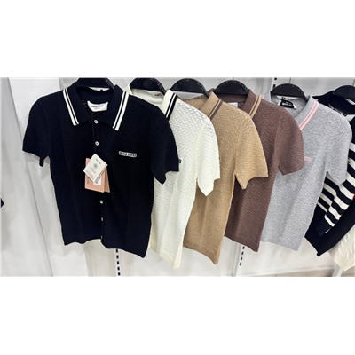 Поло черное