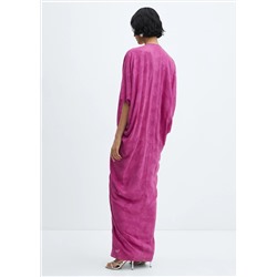 Caftán bordado floral