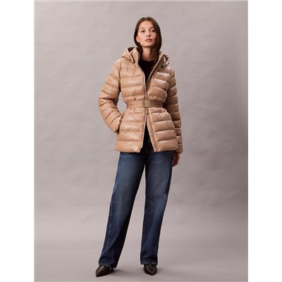Belted Puffer Jacket