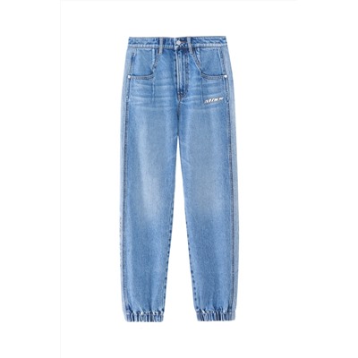 Vaquero recto Azul