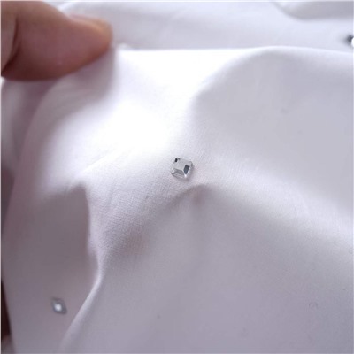 Женская рубашка свободного кроя со стразами и   DKN*Y Jeans