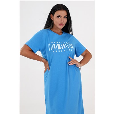 Туника длинная с разрезами 3320-0001-Т-РАЗ