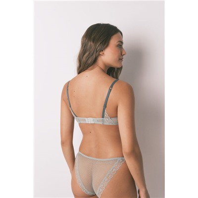 Sujetador push up GORGEOUS encaje verde