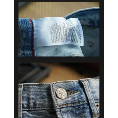 Женские прямые джинсы с вышивкой ТОММИ ХИЛФИГЕ*Р