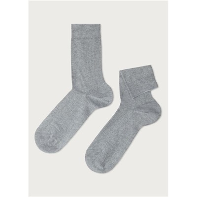 Kurze Herrensocken aus elastischer Baumwolle