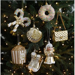 Игрушки на елку. Набор из 12 штук