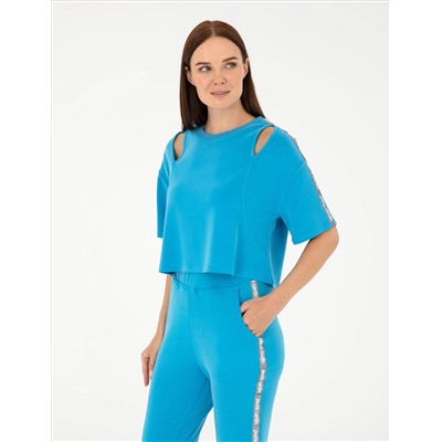 Mavi Comfort Fit Crop Modal Kumaş Sweatshirt