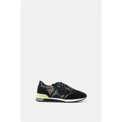 Sneaker retro runner print
