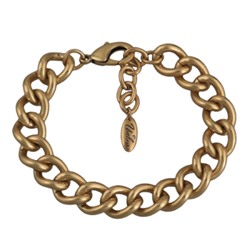 Браслет (покрытие античное золото) 18-21см, Есть комплект