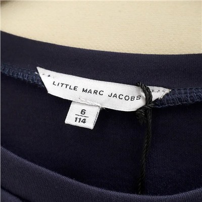 Детское платье-толстовка с аппликациями из пайеток ✔️Littl*e Mar*c Jacob*s