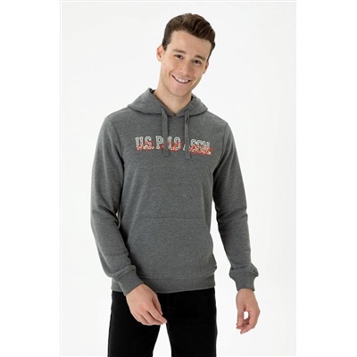 Erkek Antrasit Melanj Sweatshirt
