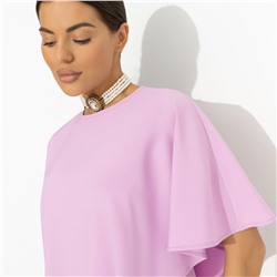 Блуза с эффектом многослойности, Лёгкая драма (розовая)