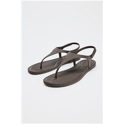 RUBBERISED SANDALS