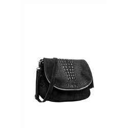 Bandolera de piel Negro - Firenze Artegiani