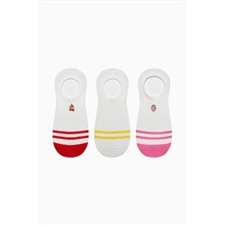 Penti Minimal Fruit 3lü Sneaker Çorap