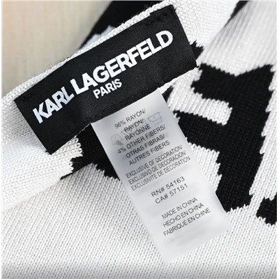 Мягкий зимний теплый вязаный шарф KARL LAGERFEL*D ОРИГИНАЛ! 😎