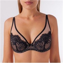 Бюст 81094ч "мягкая чашка" Provocateur Coquette Revue