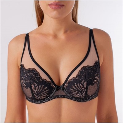 Бюст 81094ч "мягкая чашка" Provocateur Coquette Revue