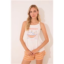 Pijama corto tirantes Snoopy