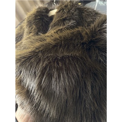 Женская шуба из искусственного меха с красивейшим блеском  ZAR*A 💤