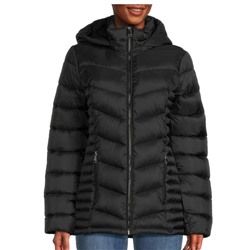 DKNY Hooded Puffer Jacket