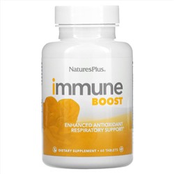 Nature's Plus Immune Boost Enhanced Antioxidant Respiratory Support 60 Tablets