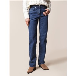 Прямые джинсы из эластичного денима