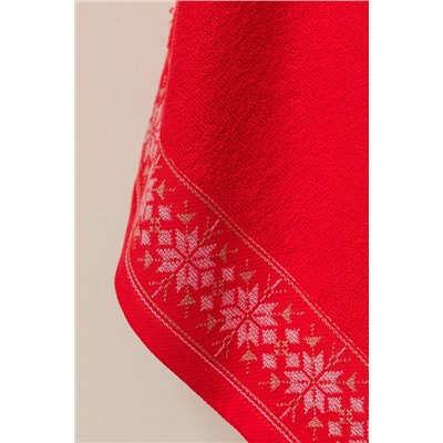 Caresse %100 Pamuk Banyo Havlusu - Kırmızı - 70x140 cm