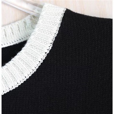 Женский вязаный свитер из шерстяной смеси КАР*Л 😎